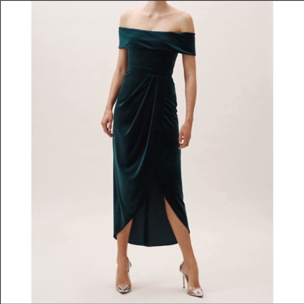 BHLDN Edison velvet dress 2